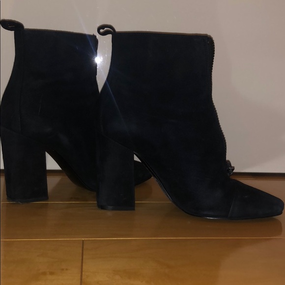Black Kendall & Kylie Suede Booties - Picture 7 of 7